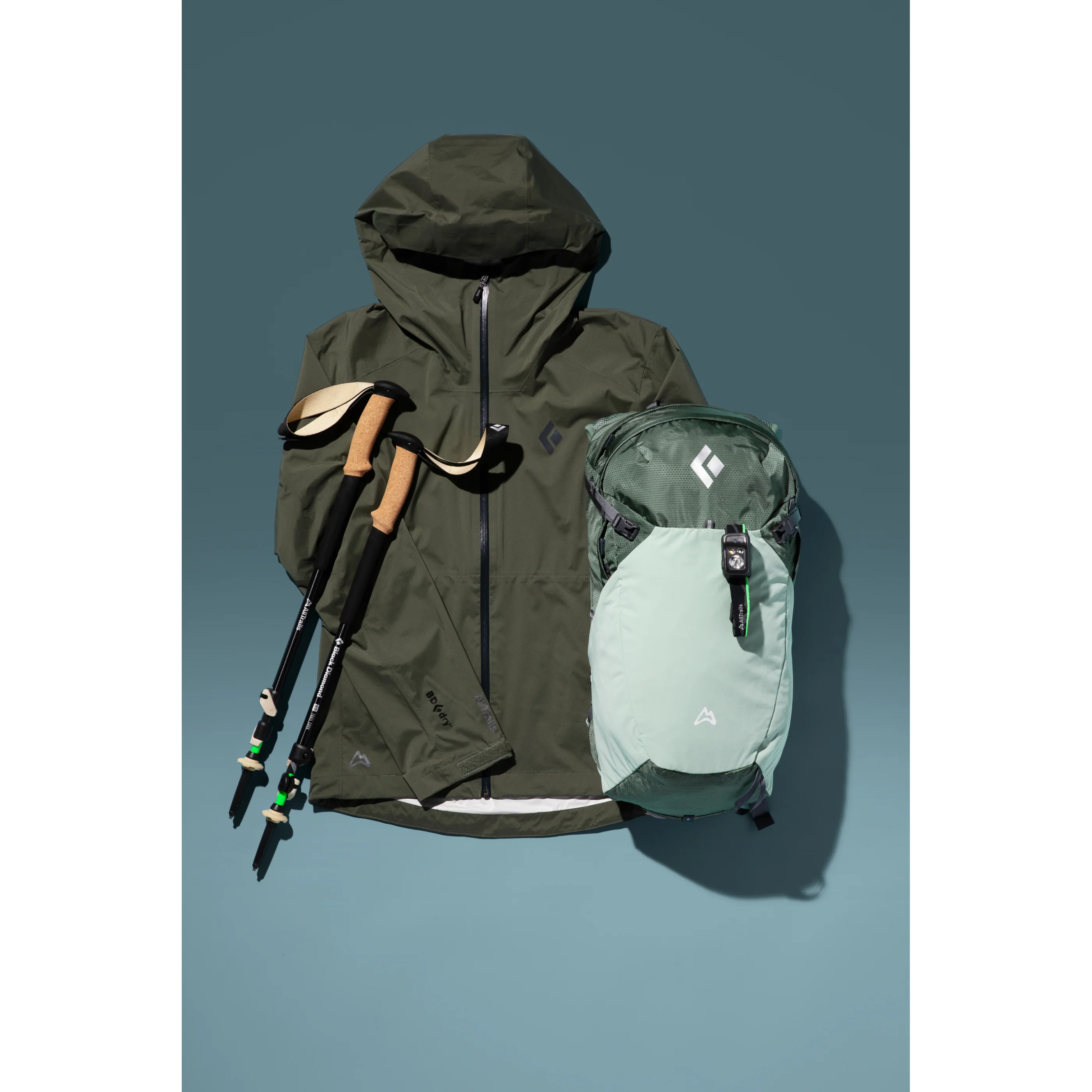 BD X AllTrails Men's Fineline Stretch Shell - Image 7