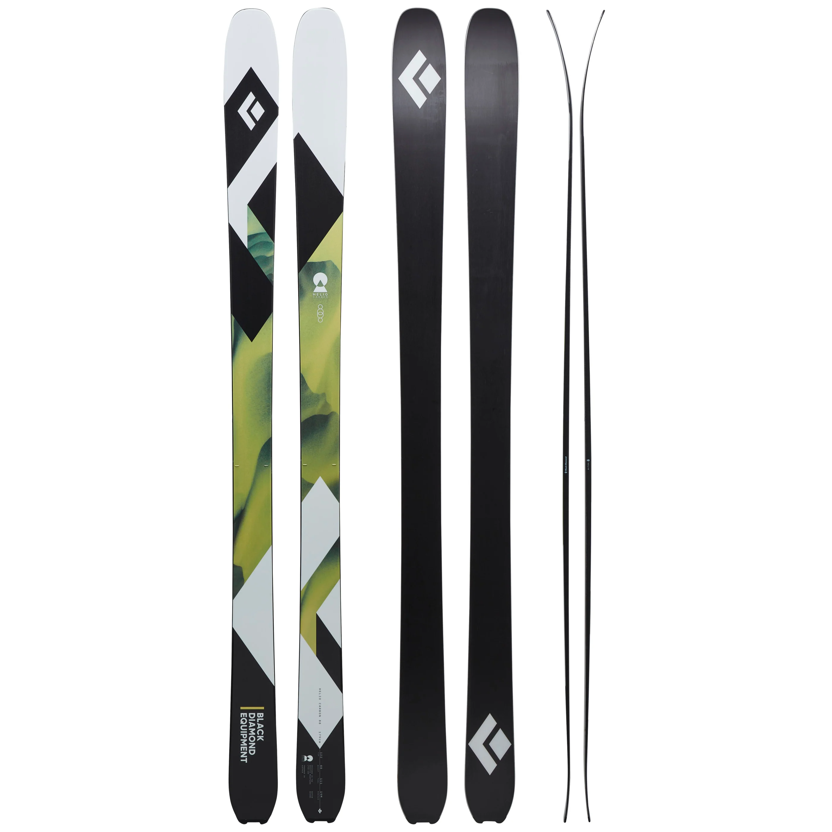 Helio Carbon 88 Skis 2nd