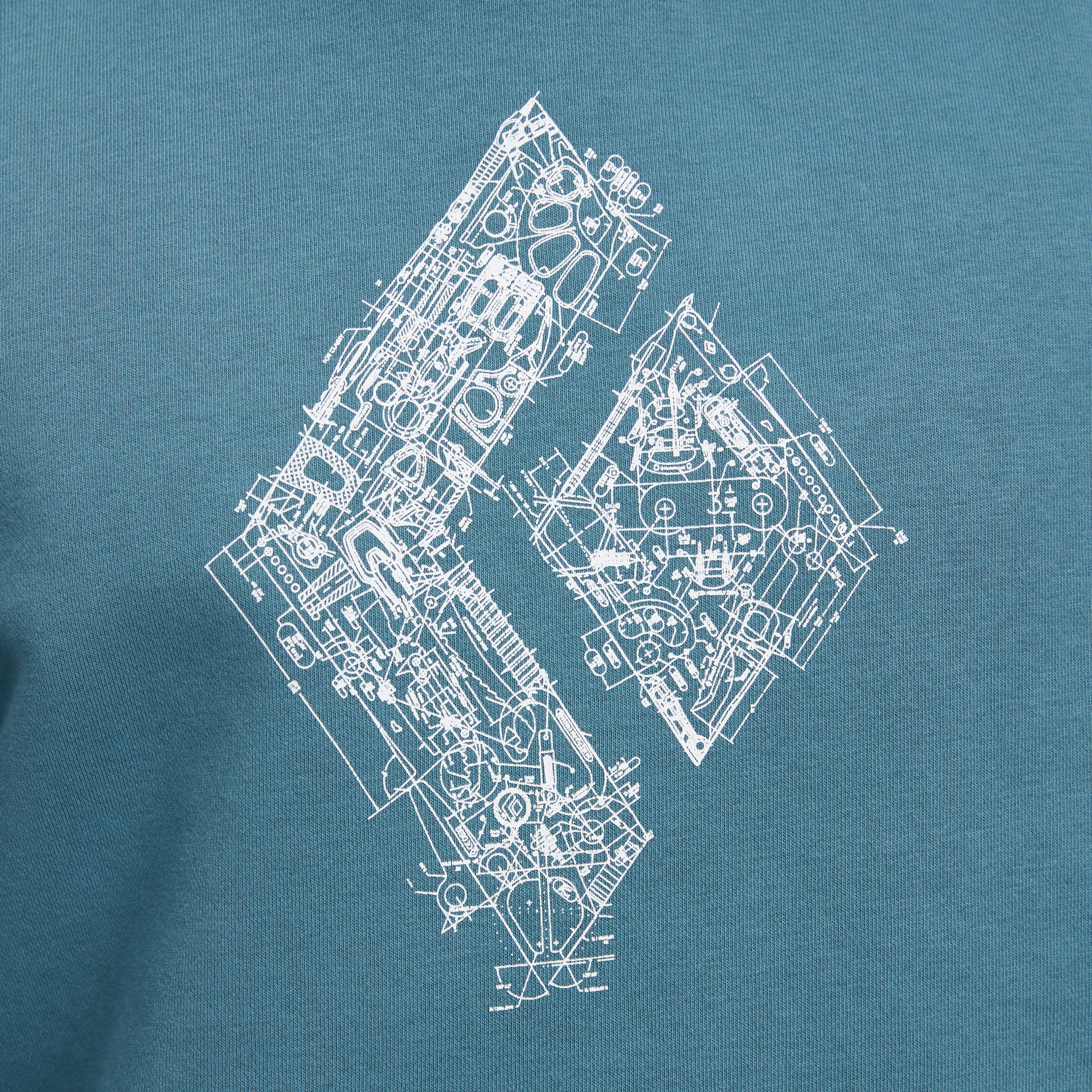 Men's Engineered Diamond Pullover Hoody - Image 19