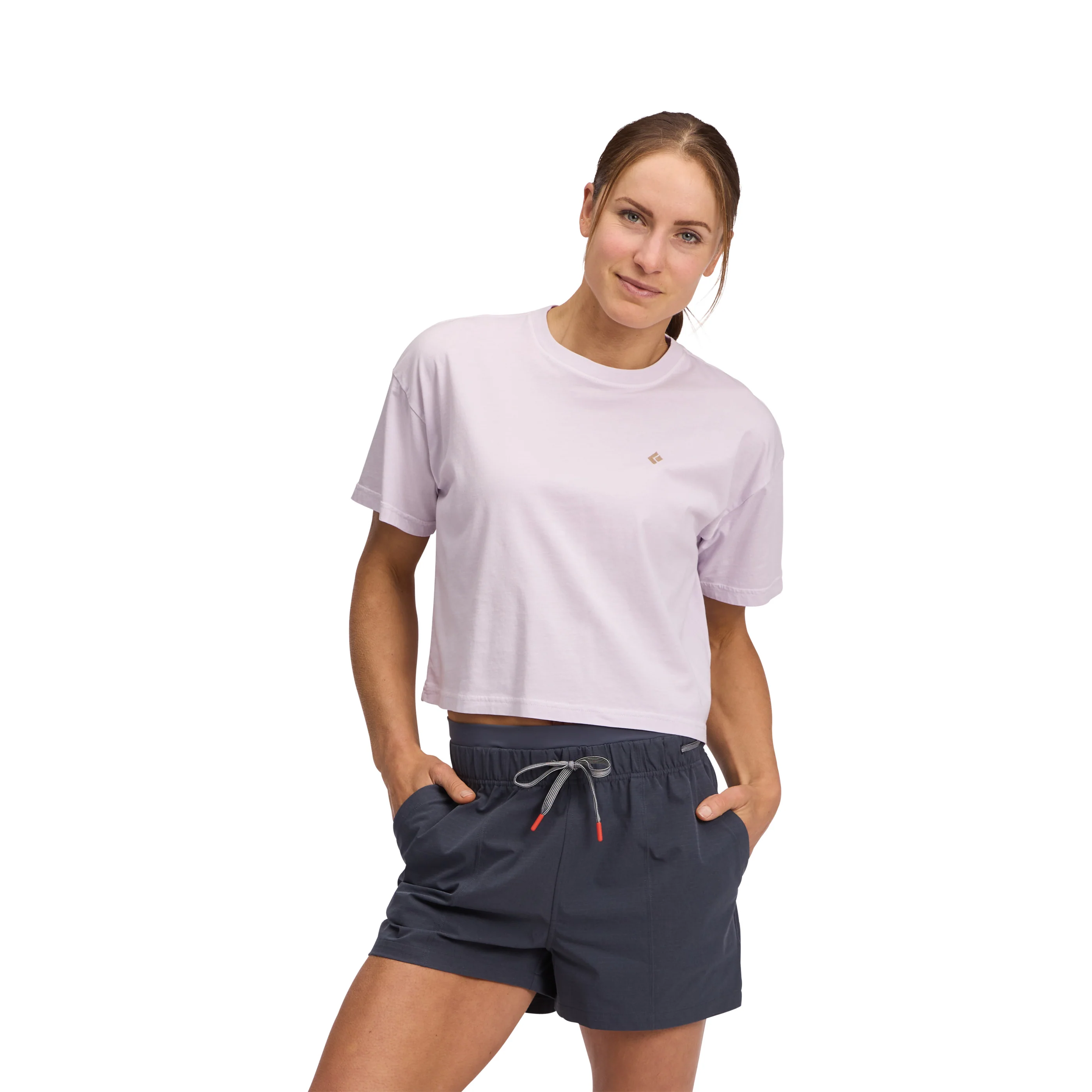 Women's Diamond Crop Short Sleeve Tee - Image 9