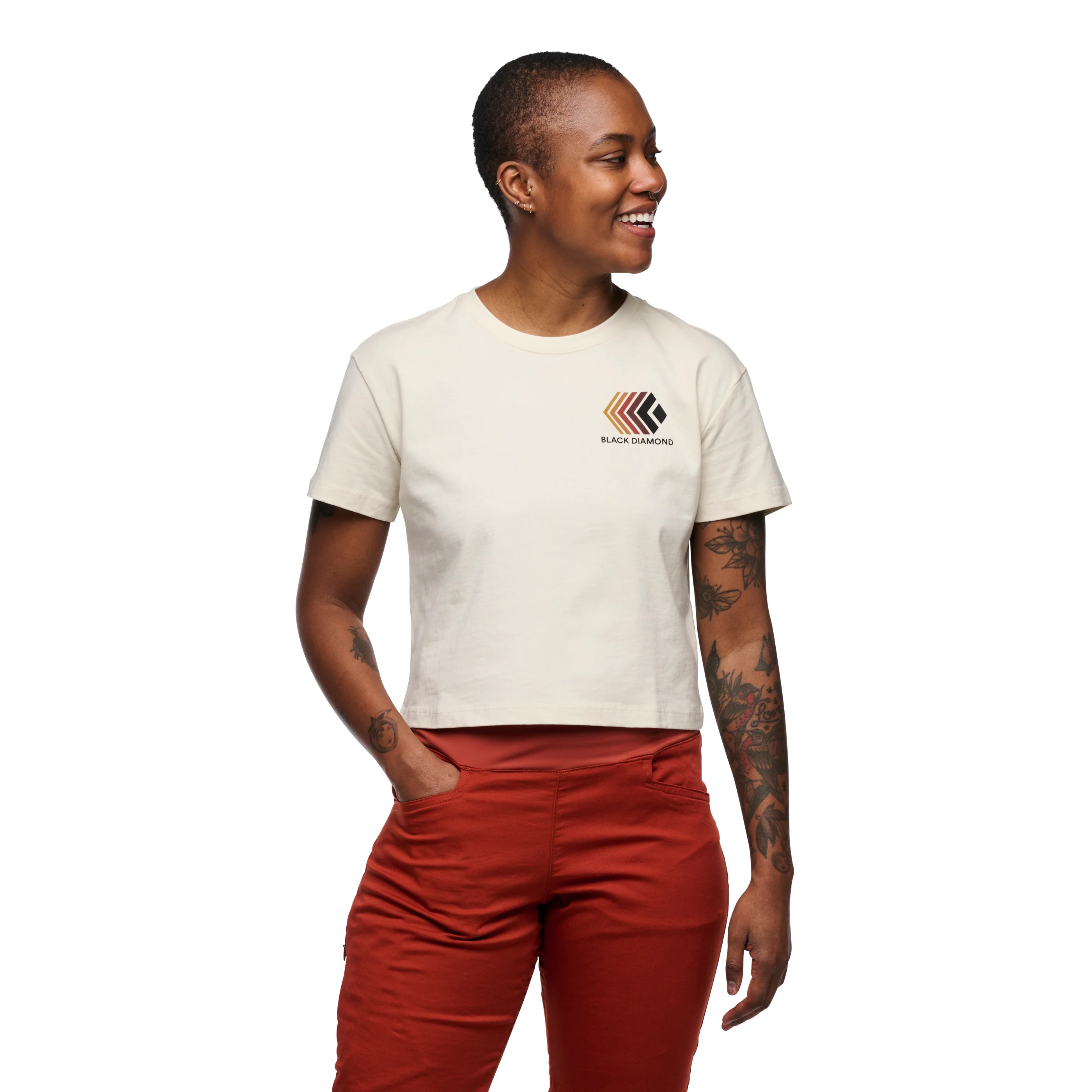 Women's Faded Crop Short Sleeve Tee - Image 8
