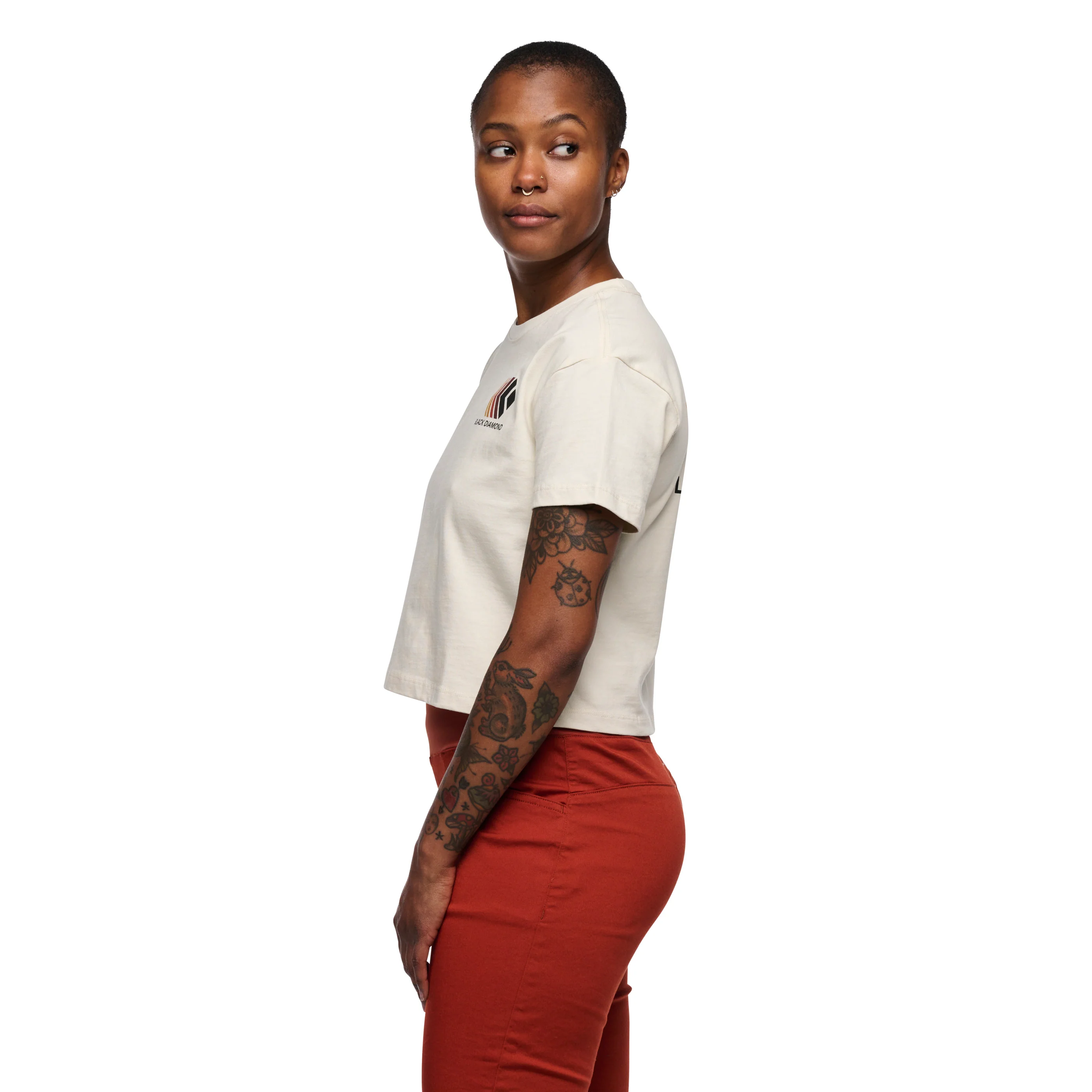 Women's Faded Crop Short Sleeve Tee - Image 9